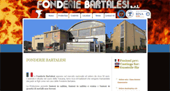 Desktop Screenshot of fonderiebartalesi.com