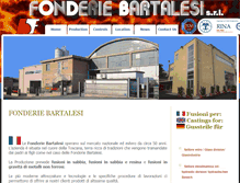 Tablet Screenshot of fonderiebartalesi.com